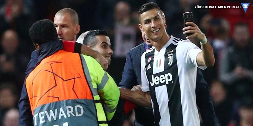 Ronaldo ile selfie çektiren Kürde ceza