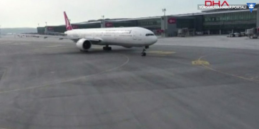 İstanbul Havalimanı'nda ilk uçuş yapıldı