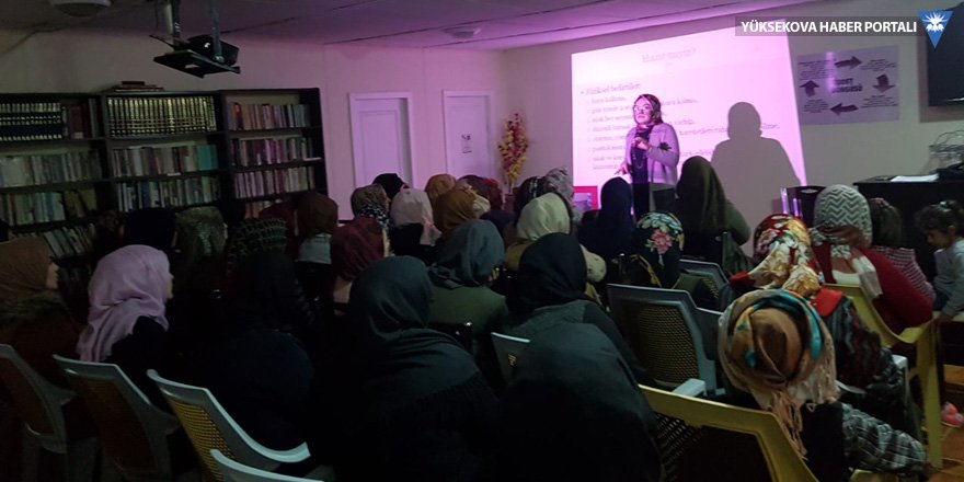 Şemdinli'de kadınlara eğitim programı düzenlendi