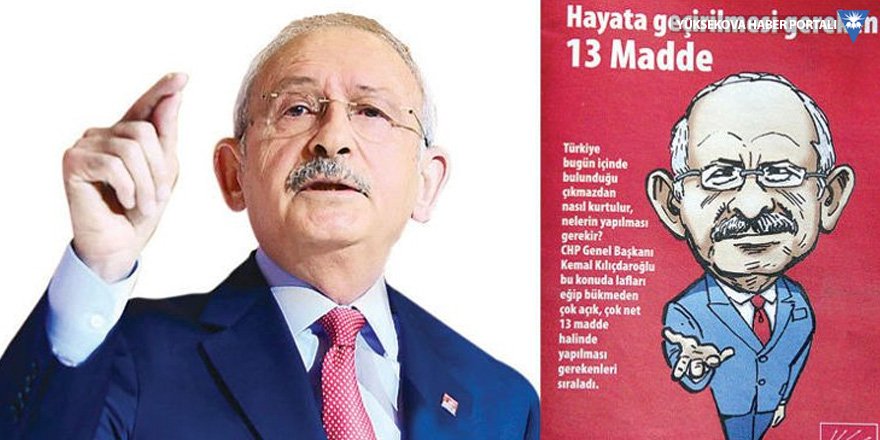 CHP'den Erdoğan'a karikatürlü 9 soru