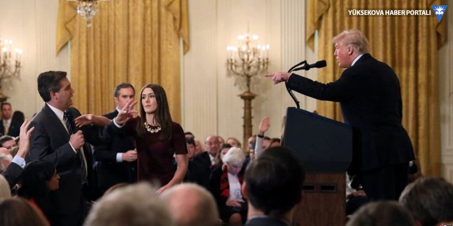 Trump'la tartışan muhabirin Beyaz Saray'a giriş izni askıya alındı