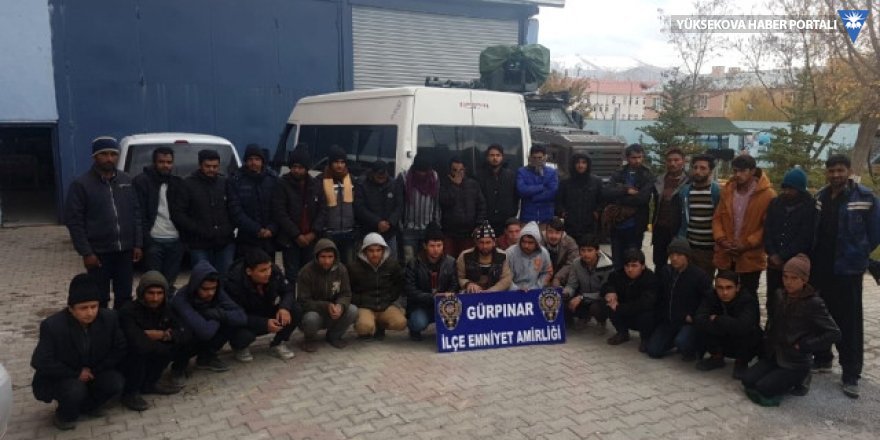 Van'da 34 yabancı uyruklu kaçak şahıs yakalandı