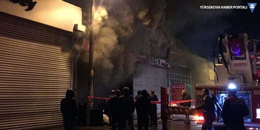 Zonguldak'ta sanayi sitesinde yangın çıktı