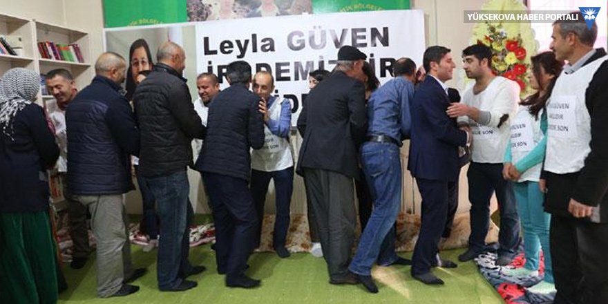 Leyla Güven'in açlık grevine Hakkari'den destek!