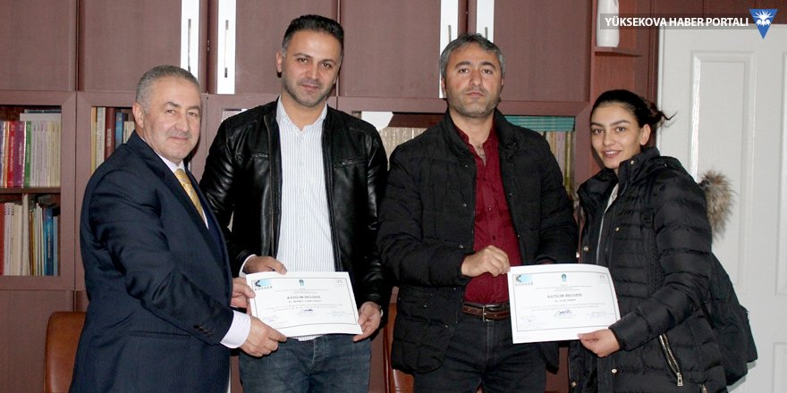 YÜTSO'da sertifika töreni yapıldı