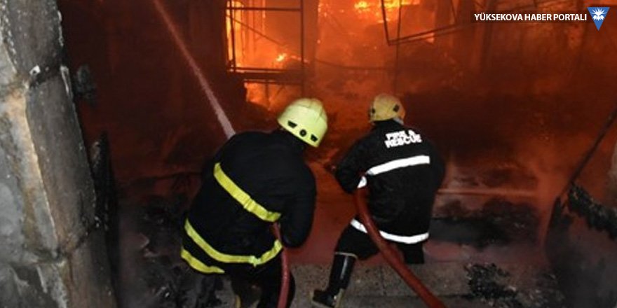 Kerkük'te yangın: 400 işyeri kül oldu