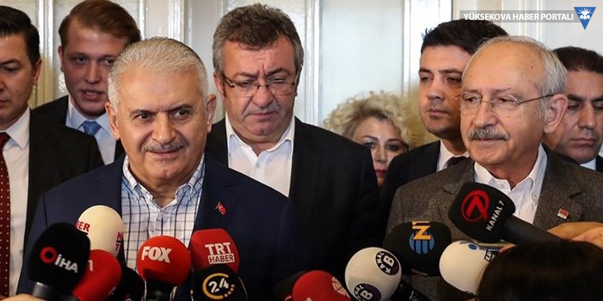 Yıldırım ve Kılıçdaroğlu Meclis'te görüştü