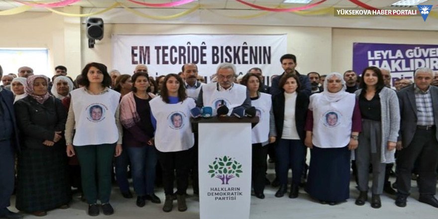 HDP Diyarbakır milletvekilleri açlık grevinde