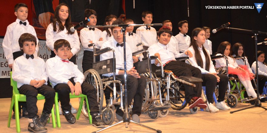 Yüksekova'da '3 Aralık Dünya Engelliler' günü etkinliği