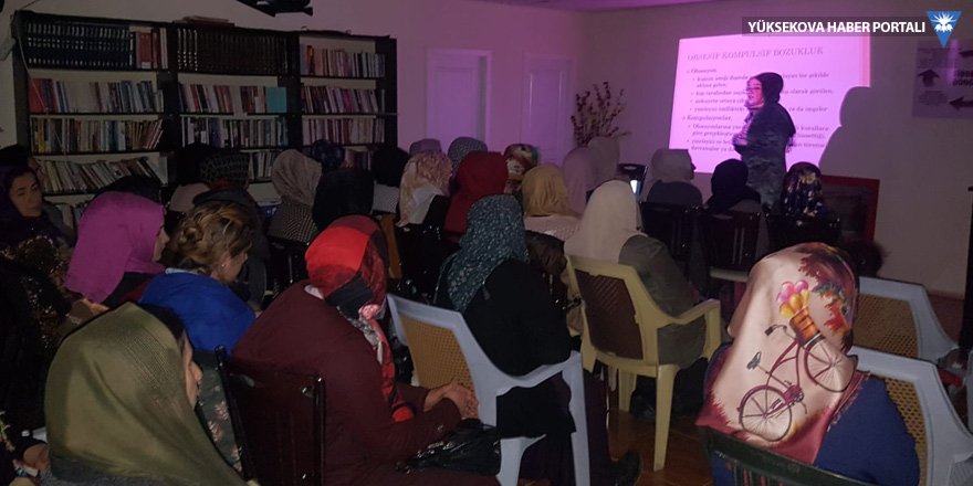 Şemdinli Nujin Kadın Merkezinden kadınlara seminer