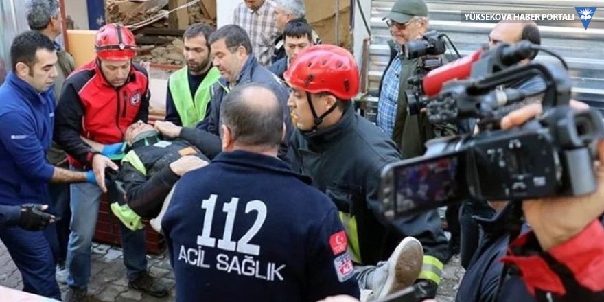 Bodrum'da bina çöktü: 5 işçi yaralı