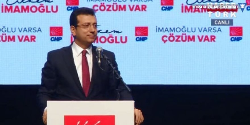 İmamoğlu: İstanbul ittifakıyla zafere ulaşacağız