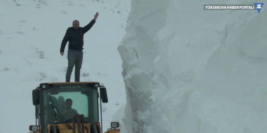 Muş'ta kar kalınlığı 5 metreyi buldu