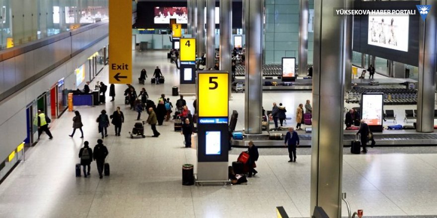 Londra Heathrow Havalimanı'nda uçuşlar durduruldu