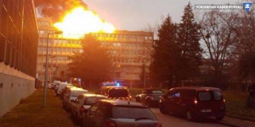 Fransa'da patlama: Lyon Üniversitesi yanıyor