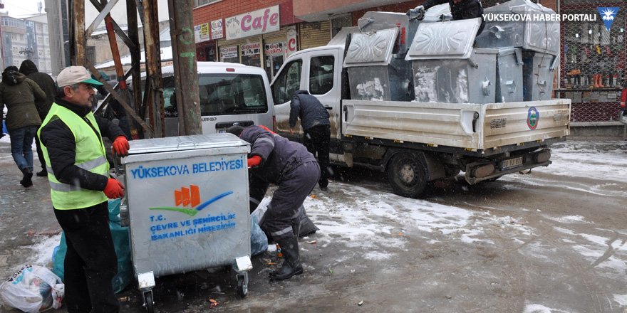 Yüksekova Belediyesi çöp bırakma saatlerinde düzenleme yaptı