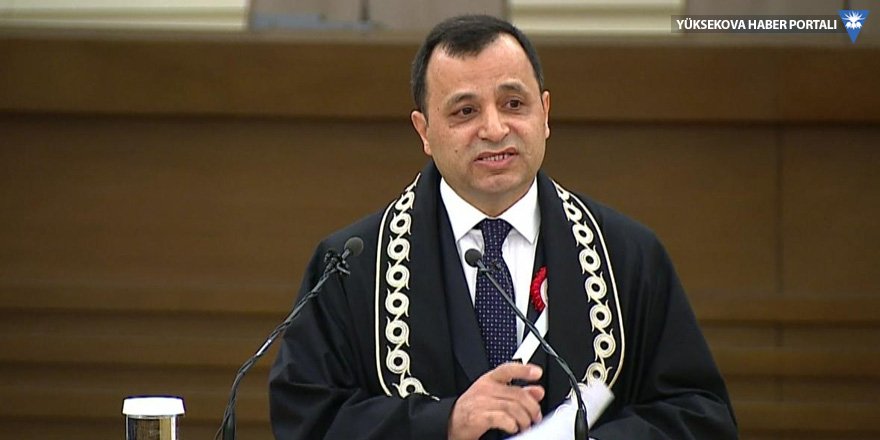 AYM Başkanı Arslan: Kavala’nın Gezi'ye katılması ve desteklemesi suç olamaz