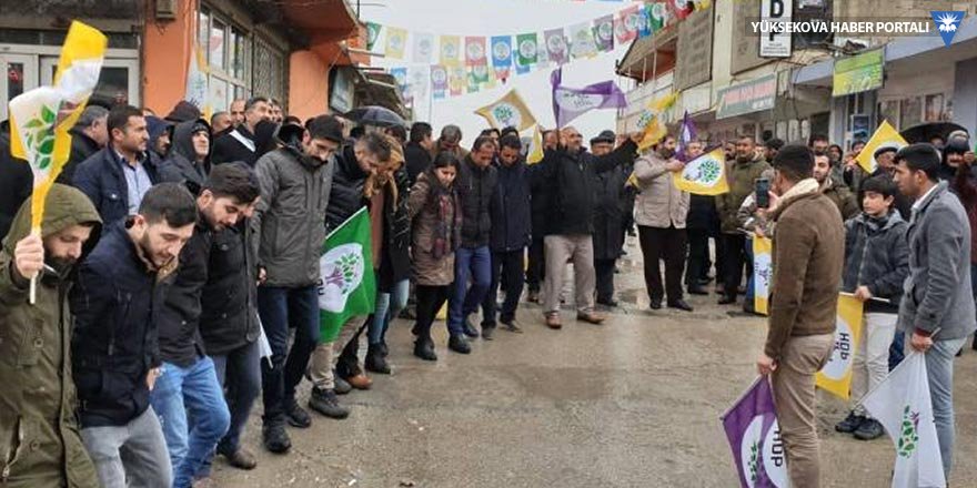 HDP Van ve Hakkari'de seçim çalışmalarını sürdürdü