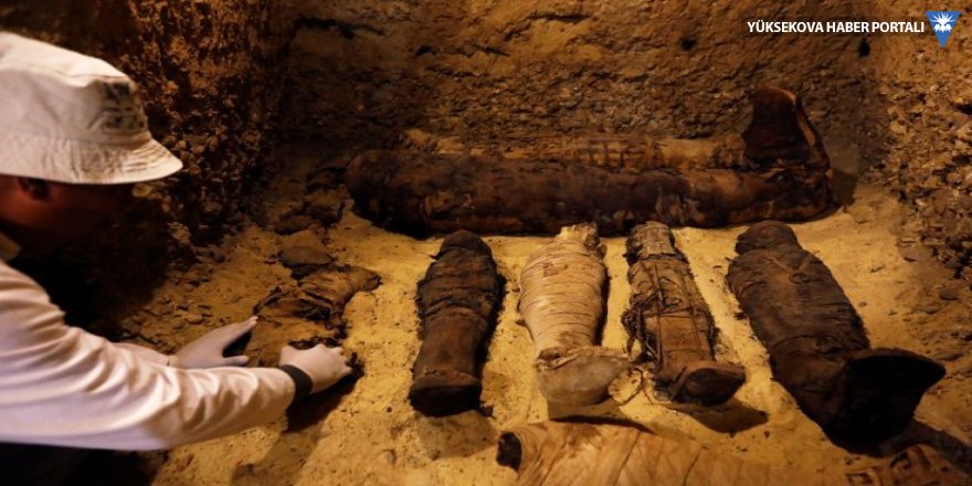 Mısır'da 12'si çocuklara ait 50 mumya bulundu