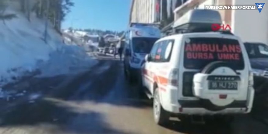 Uludağ'da kar kütlesi düştü: 1 kişi kayıp