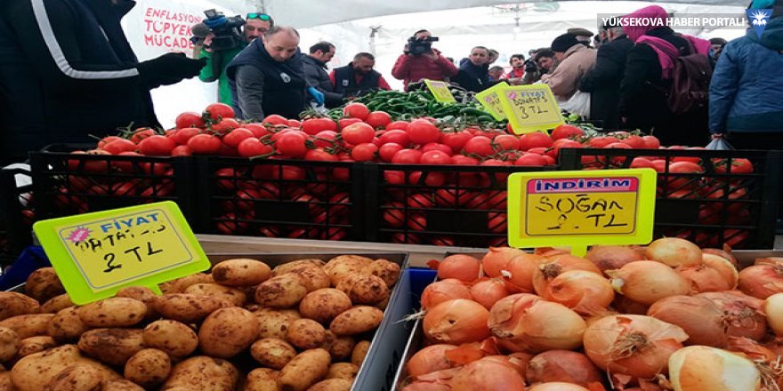 Ankara'da 15 tanzim satış noktasında sebze satışı başladı