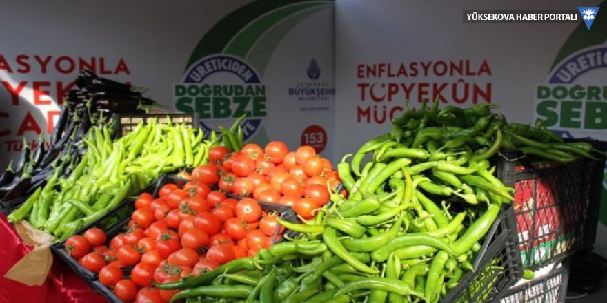 HDP'den mermili-bombalı domates, biber ve patlıcan paylaşımı