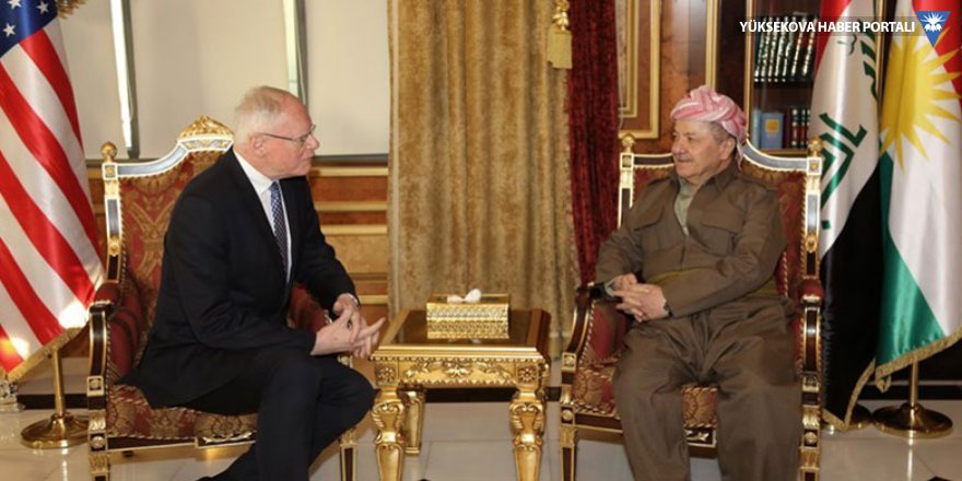 Barzani, Jeffrey ile Suriye Kürtlerini görüştü