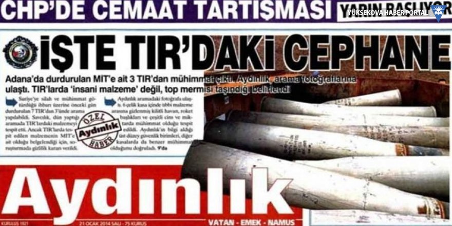 Aydınlık çalışanlarının MİT TIR'ları davası düştü!