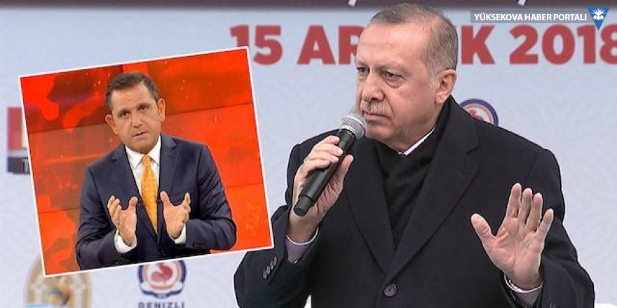 Fatih Portakal'dan Erdoğan'a: Yapacak bir şey olmayınca şaşmamak gerek
