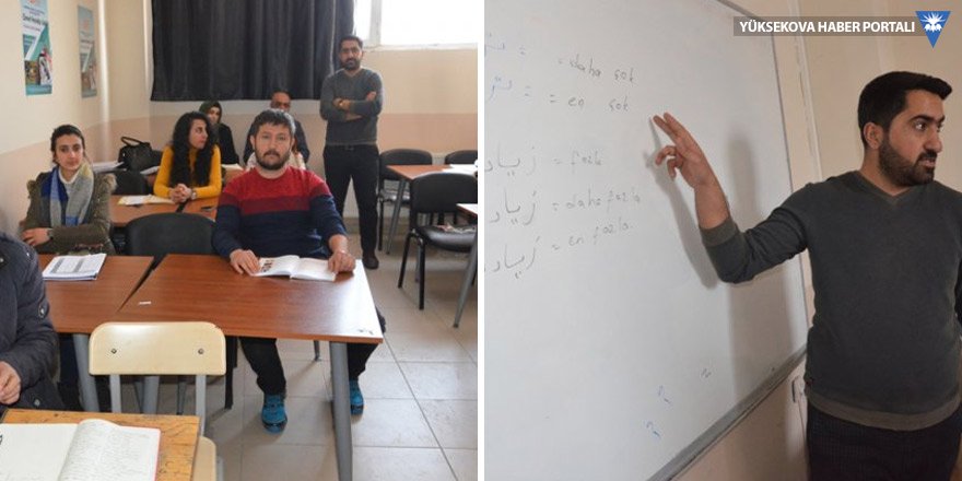 Yüksekova'da Farsça kursu açıldı