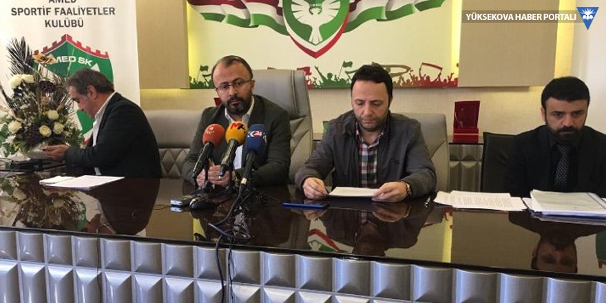 Amedspor: Mansur Çalar kararı siyasi saiklerle verildi
