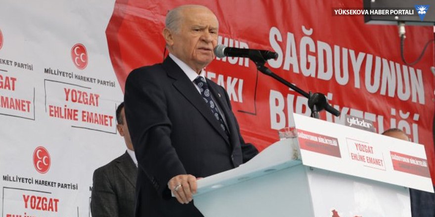 Devlet Bahçeli: Yozgat İYİ Parti'ye sabır göstermeyecek