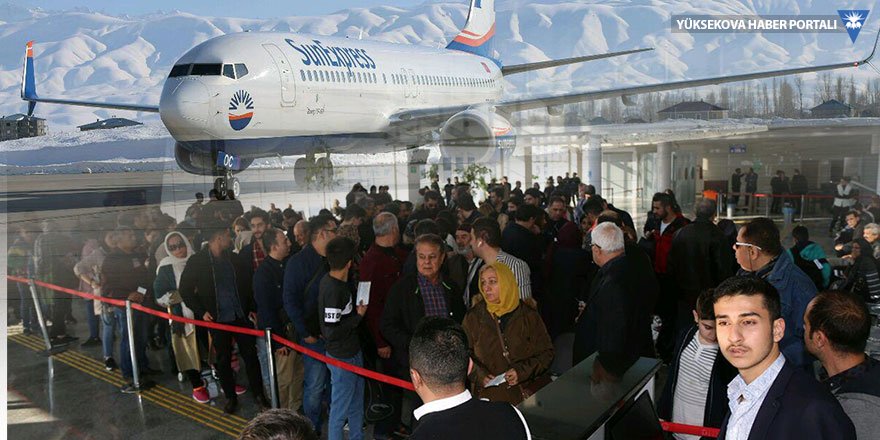 İranlı turistler için Yüksekova’ya özel uçak