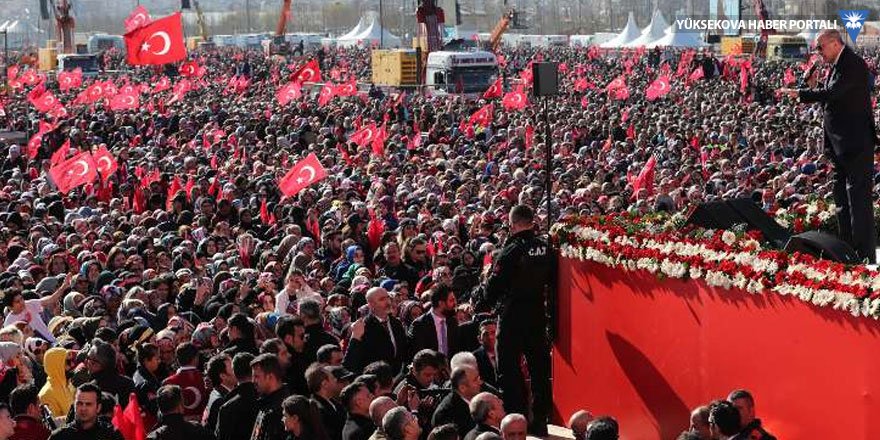 Erdoğan: Yenikapı alanında 1 milyon 600 bin kişi var