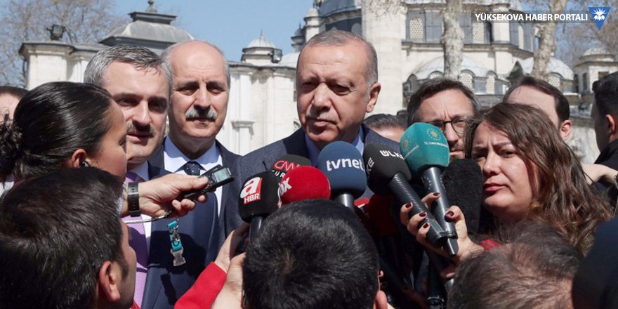 Erdoğan: Seçim bitti, şimdi mahkeme süreci var