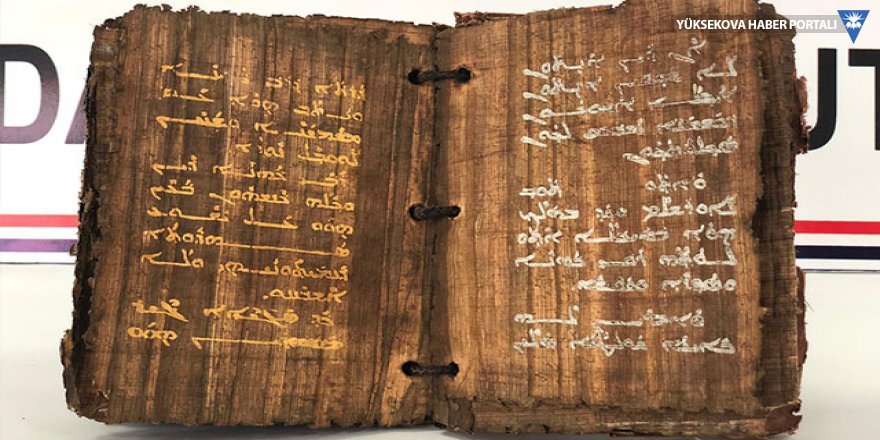 Diyarbakır'da bin 300 yıllık  altın yazmalı kitap ele geçirildi