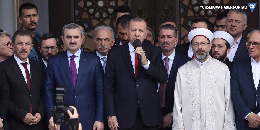 Erdoğan cami açılışında konuştu: Seçimi hırsızlara bırakmayacağız