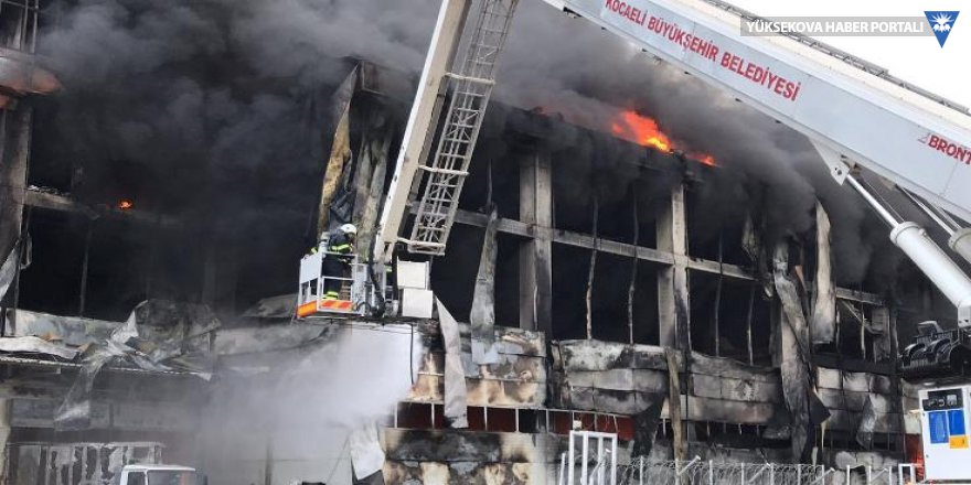Kocaeli'deki fabrika yangınında 4 kişi öldü