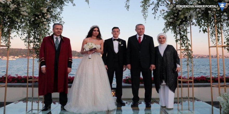 Erdoğan, Mesut Özil'in nikah şahidi oldu