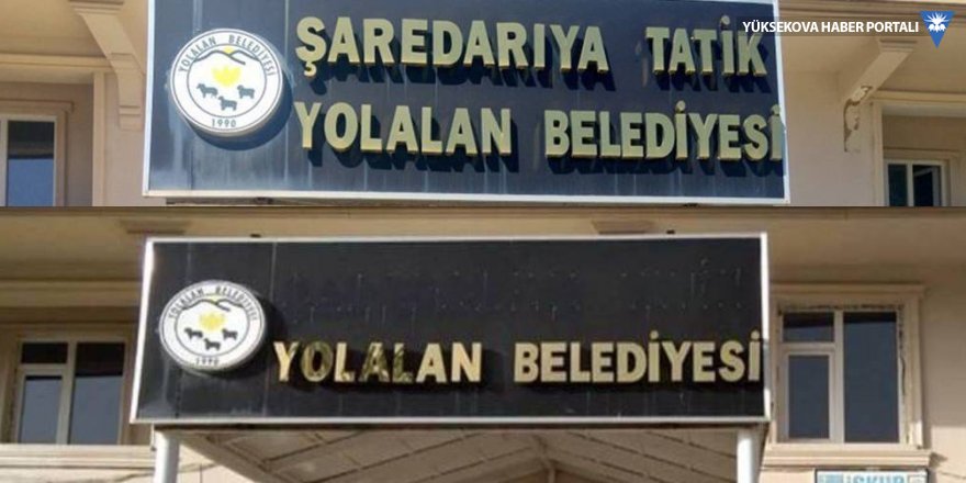 Bitlis'te bir Kürtçe tabela daha söküldü