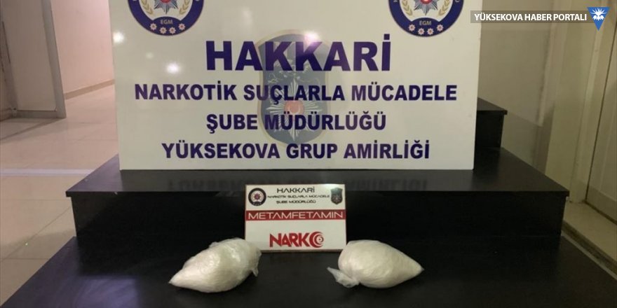Yüksekova'da 2 kilo 20 gram uyuşturucu ele geçirildi