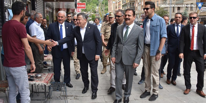 Yargıtay Başkanı İsmail Rüştü Cirit, Hakkari'ye geldi