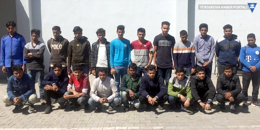 Van'da 21 göçmen yakalandı