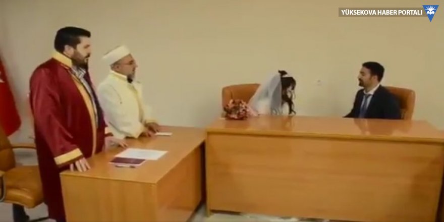 Savcı Sayan belediyede imam nikahı kıydırdı