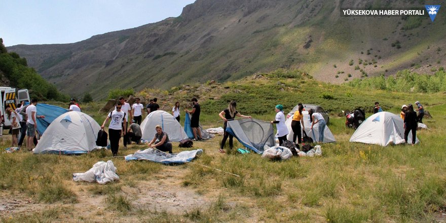 CİSAD üyeleri, Nemrut Krater Gölü'nde kamp yaptı