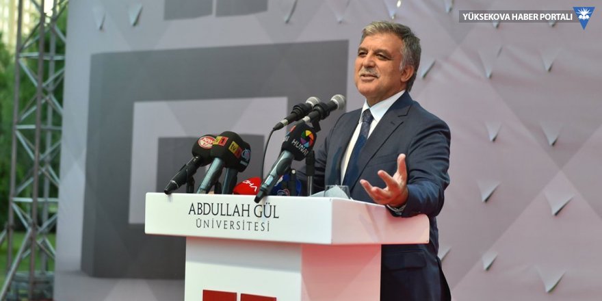 Abdullah Gül: Prensipli olun, ilkeli olun, hep değerleriniz olsun