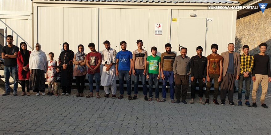 Van'da 19 göçmen yakalandı