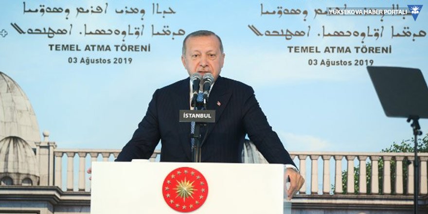 Erdoğan, Süryani kilisesinin temelini attı