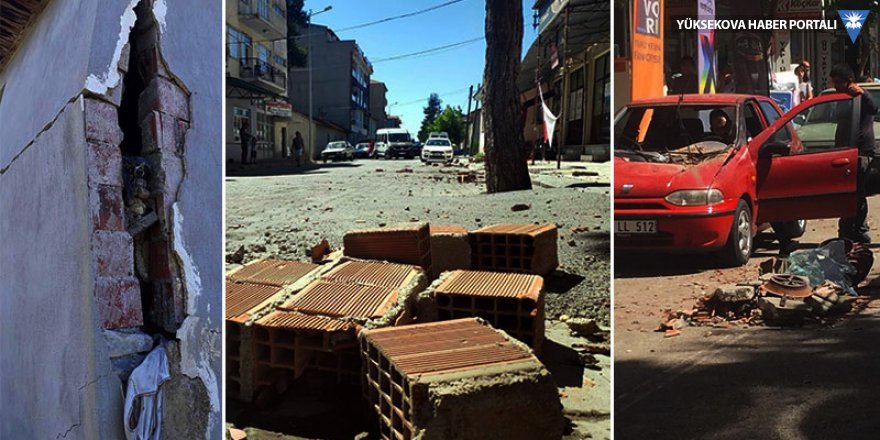 Depremde yaralanan 23 kişi hastanelere kaldırıldı