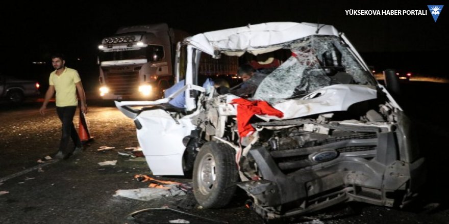 Diyarbakır'da kaza: 8 yaralı